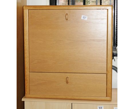 Holtkamp light oak drinks cabinet, 60 x 64cm