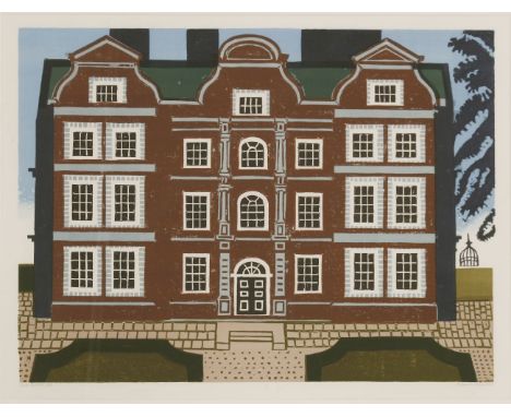 *Edward Bawden RA (1903-1989)'KEW PALACE'Lithograph printed in colours, signed, inscribed with title and numbered 5/160 in pe