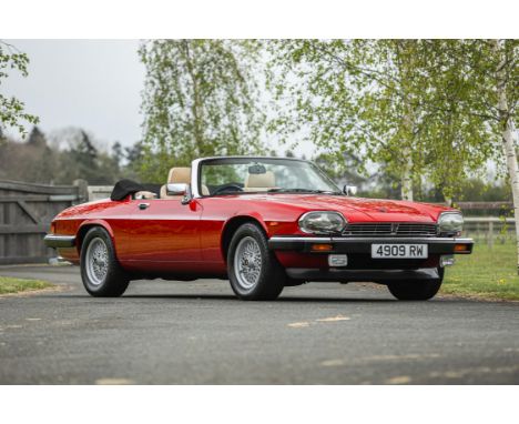 On offer from single-family ownership, this exceptionally original XJ-S V12 Convertible has covered a mere 11,560 miles from 