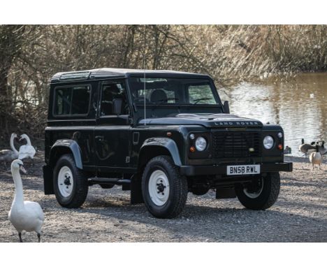 Well presented in Galway Green, this Defender 90 was originally part of the late Queen Elizabeth II's Sandringham Estate.  Th