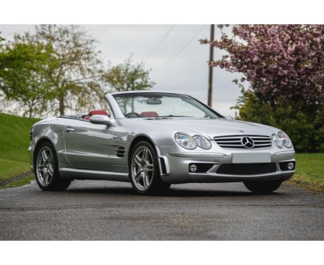 Classically beautiful, top of the range, 493bhp, 5.5-litre AMG SL fitted with the £8,500 F1 Performance Pack. Introduced in 2