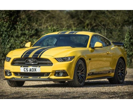 An outstanding example of Ford's heritage-drenched sixth-generation Mustang V8. This UK-supplied, right-hand drive, manual ge