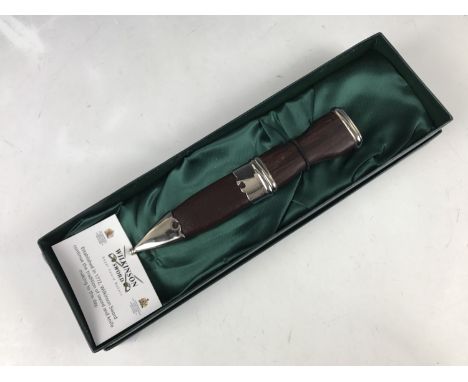 A cased Wilkinson Sword Sgian Dubh  