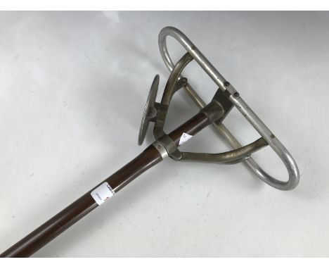 A vintage shooting stick