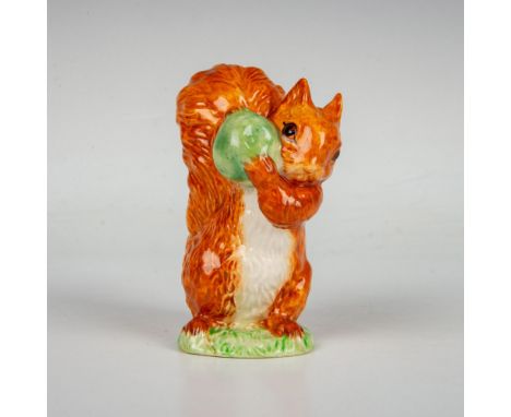 This is the version modelled with the green-colored apple. This item has its original box measuring 3"L x 3"W x 4.25"H. Beswi