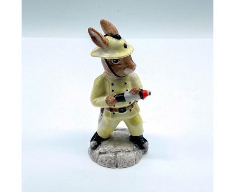Yellow fireman colorway designed by Graham Tongue and modelled by Martyn Alcock. Royal Doulton backstamp on bottom. Dimension