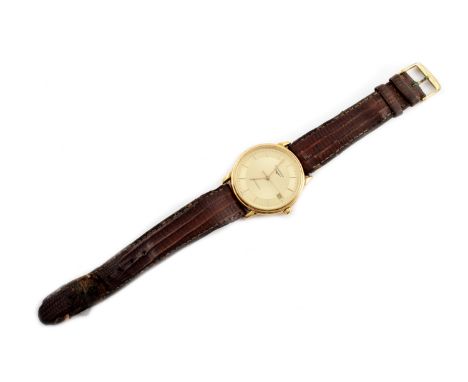 Gent's two-colour Longines La Grande Classique watch , champagne coloured radiating dial, applied batons, date window to 3 'o