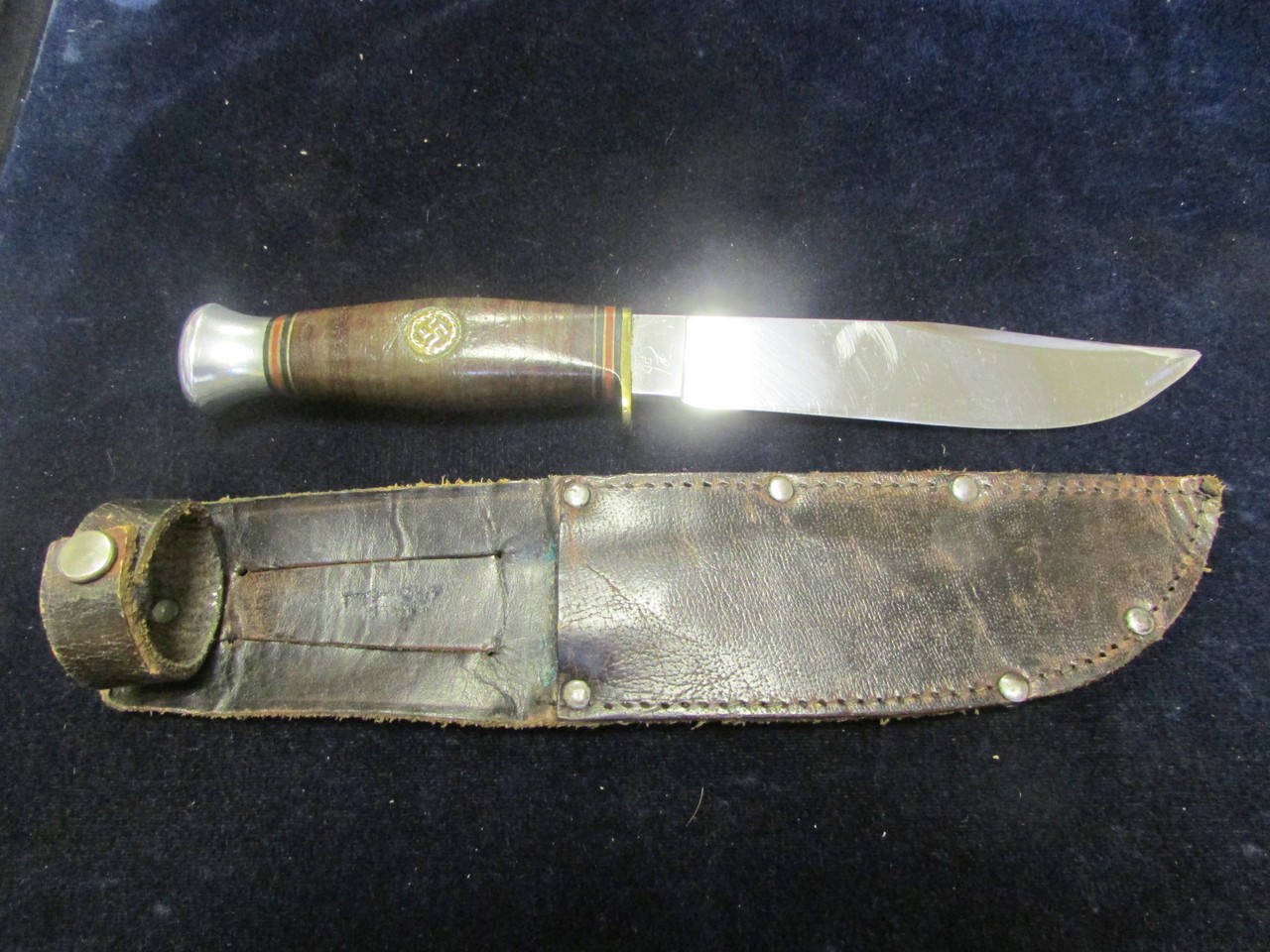 German NA2 sheath knife possibly for the Hitler Youth, by Emil Voos of ...