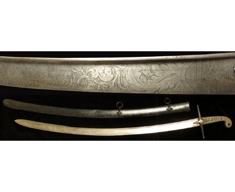 Early 1800's Cavalry Officers Mameluke sword. This design of sword originated from the Egyptian Campaign of 1801-1802. This a