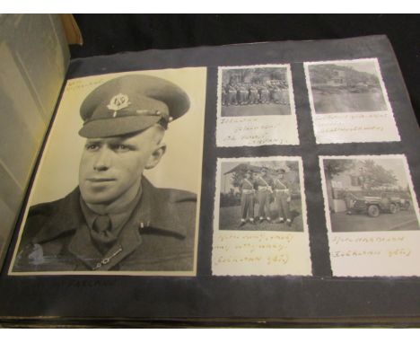 Military police photo album containing a large amount of photos etc, mainly relating to occupied Germany 1946-1918 relating t