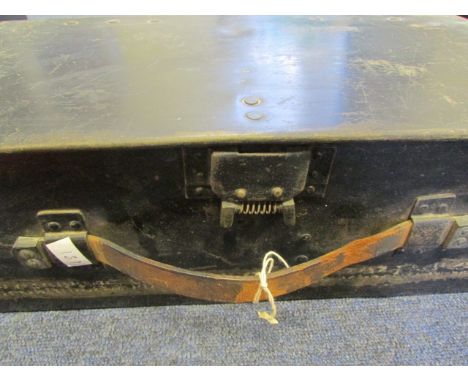 WW1 Lewis gun case for ammo stencilled on the front dated 1917 and made Braintree Essex nice untouched item scarce