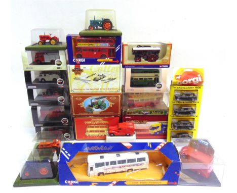 ASSORTED DIECAST MODEL VEHICLES  each mint or near mint and boxed, (21).