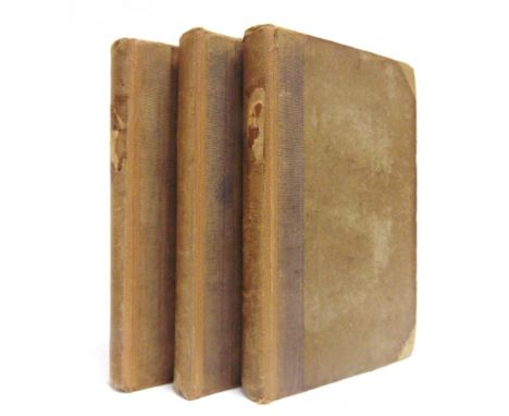 [SPORTING]. HUNTING  Surtees, Robert Smith. Handley Cross; or, The Spa Hunt. A Sporting Tale, first edition, three volumes, C