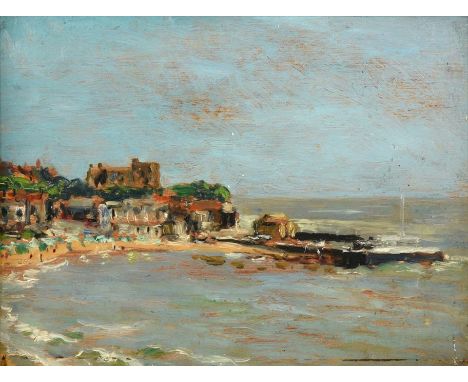 Alexander Jamieson (1873-1937) Scottish Corfu Oil on board, 15cm by 20.5cm   See illustration   Alexander Jamieson was born i