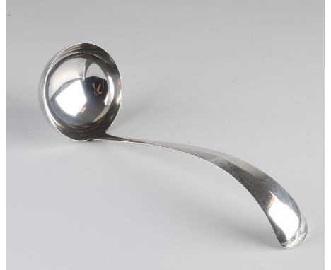 Silver soup life, 833/000, model Haags Lofje. MT.: JM van Kempen, Voorschoten, jl.: G:1916. 28 cm. about 185 grams. In good c