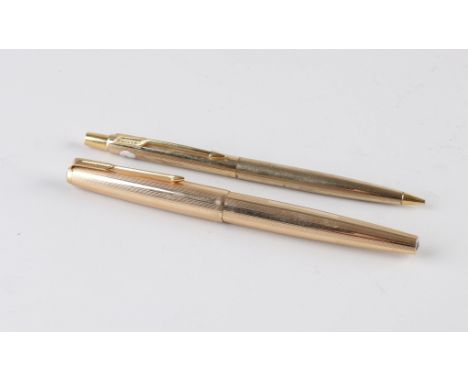 VINTAGE COLIBRI OF LONDON GOLD PLATED BALLPOINT PEN-BLUE INK-ENGRAVED MARGARET. 