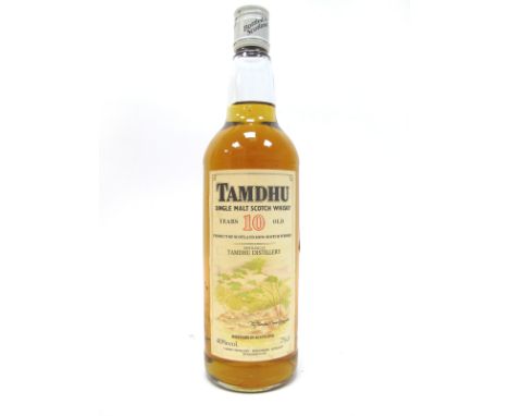 Whisky - 1970's Tamdhu Single Malt Scotch Whisky 10 Years Old, 75cl, 40% Vol.