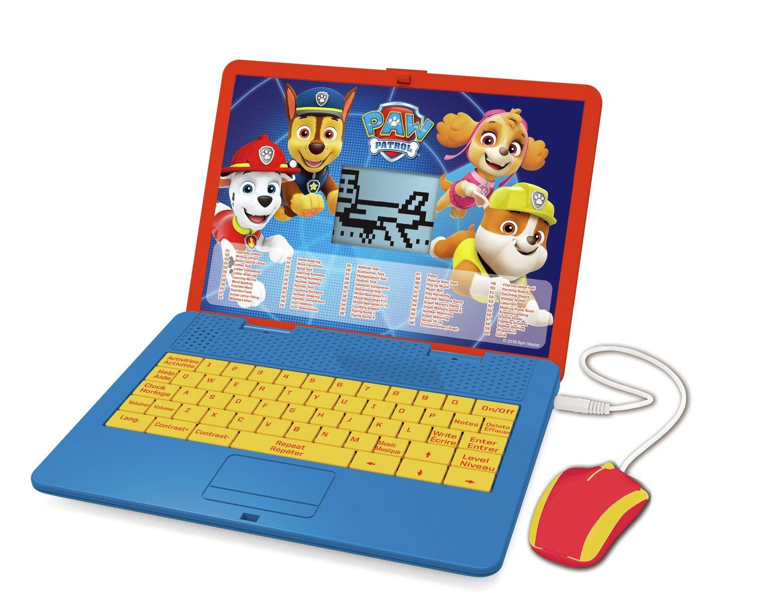 Item name: PAW Patrol Bilingual Educational Laptop RRP (£): 25.00 ...