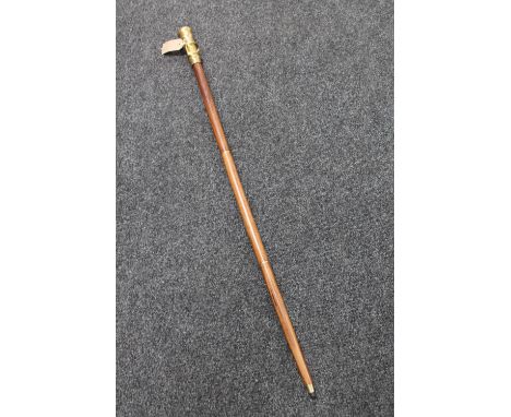 A walking stick telescope 