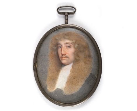 19th Century English School/Portrait Miniature of a Gentleman/watercolour and bodycolour on ivory, 6cm x 5cm/Provenance: Ombe