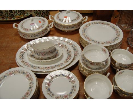 A Paragon part tea and dinner service in the Meadowvale pattern