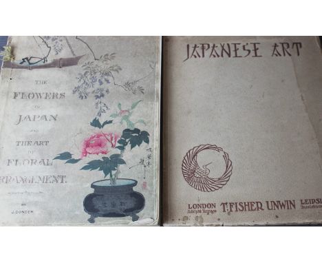 Conder (Josiah), The Flowers of Japan and The Art of Floral Arrangement, Tokio; The Hakubunsha, Ginza, 1891, 1st edition, 14 