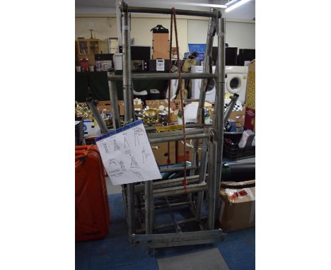 A Multi Purpose Decorators Folding Ladder 
