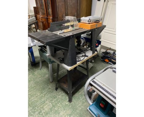 Router table by Trend, and bits (clearance of tools from a local retired woodworker, all PAT tested) 