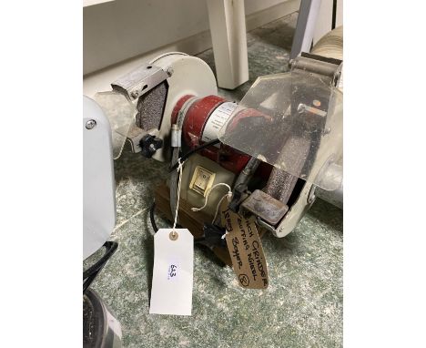 Leroy Sommer Bench Grinder/Buffering Wheel  (clearance of tools from a local retired woodworker, all PAT tested) 