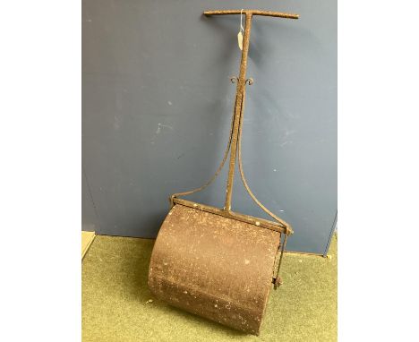 Vintage garden roller 