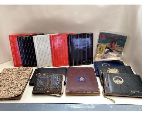 Large collection of mid c20th post cards and photographs to include occupied Japan, circa 1946, sunken ships in Pearl Harbour