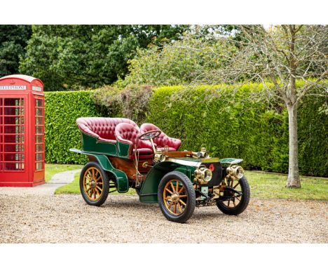 Entered in the 2021 London to Brighton Veteran Car Run1904 Peugeot Type 67A 10/12hp Twin-Cylinder Swing-Seat TonneauRegistrat