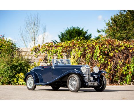 The ex-Alan Fearnly1934 Lagonda M45 4½-Litre Two-Seater TourerChassis no. Z10374•One of the fastest British sports cars of it