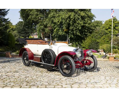 1913 Sunbeam  12/16hp TourerRegistration no. DE 471Chassis no. 6424Engine no. 6750 •High quality model from a premier make•On