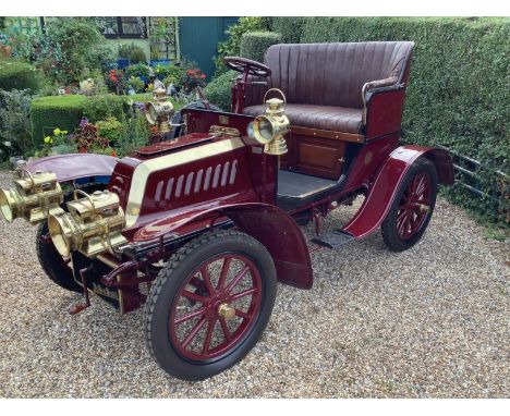 Ex-Sword Collection1907 De Dion Bouton Type AL 8hp Two-Seater with SpiderRegistration no. DS 6824Chassis no. 714Engine no. 20