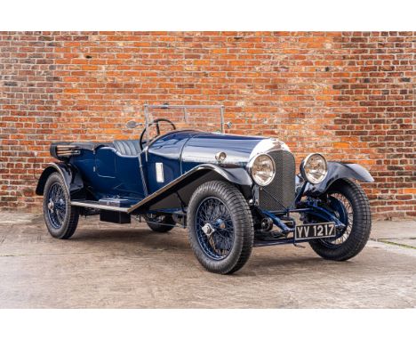 1928 Bentley 3 Litre Blue Label TourerRegistration no. YV1217Chassis no. NR 526Engine no. 742•Only six documented owners from