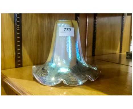 John Ditchfield Multi-Coloured Lamp Shade, Circa 1980, 6'' in height.