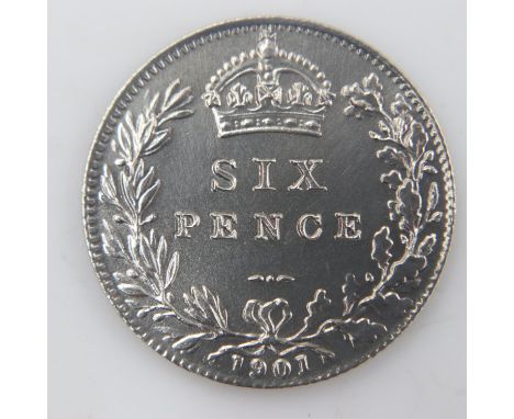 1901 - silver sixpence of queen Victoria - aEF. UK P&amp;P Group 0 (£6+VAT for the first lot and £1+VAT for subsequent lots) 