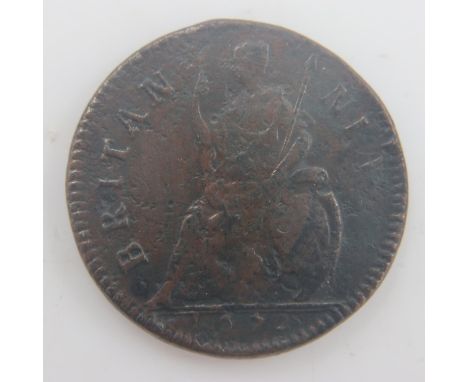 1672 - farthing of Charles II. UK P&amp;P Group 0 (£6+VAT for the first lot and £1+VAT for subsequent lots) 