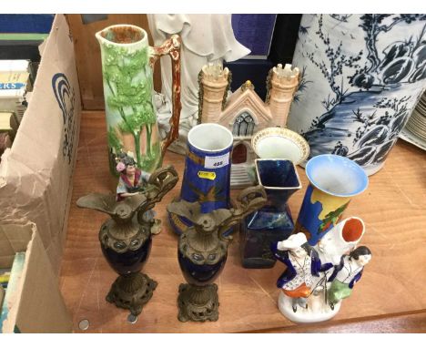 Group of ceramics, including Carlton Ware, Radford jug, etc