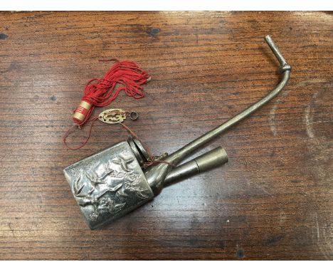 Old Chinese opium pipe, possibly Paktong