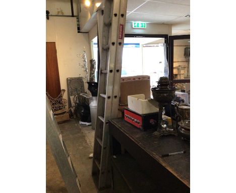 Timbaloy supersilver extending ladder