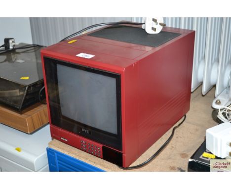A Pye colour Television (sold a collectors item)