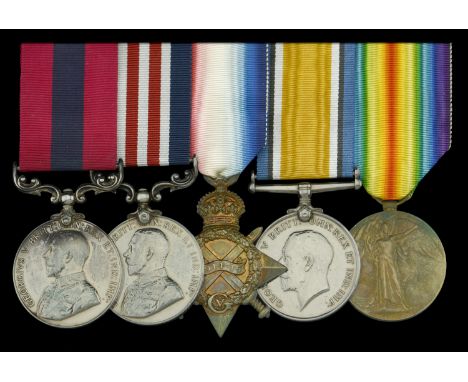 A Great War ‘Boesinghe, July 1917’ D.C.M. and 1916 M.M. group of five awarded to Sergeant T. C. M. Phippin, Grenadier Guards 