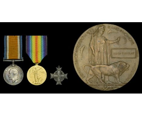 Pair: Corporal H. Tremblay, 22nd Battalion (French Canadian), Canadian Infantry, who was killed in action during the Battle o