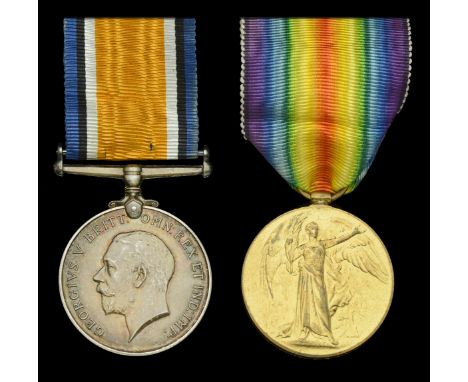 Pair: Nurse Dorothy Morris, First Aid Nursing Yeomanry  British War and Victory Medals (D. Morris. F.A.N.Y.C.) nearly extreme