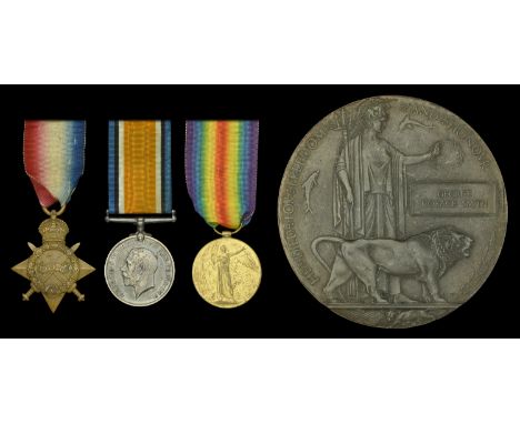 Three: Private G. H. Smith, 8th Battalion, Australian Imperial Force, who was killed in action at Gallipoli on the First Day 
