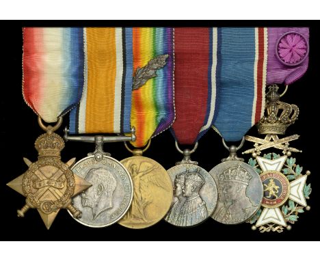 Six: Colonel the Earl of Donoughmore, K.P., British Red Cross Society, who served on the Society’s War Committee, and was twi