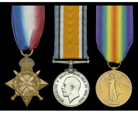 Three: Lance-Corporal L. D. Sewell, East Kent Regiment, who was killed in action on the first day of the battle of Loos on 26