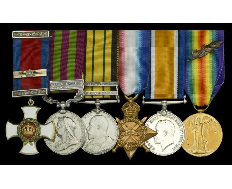 An outstanding Great War D.S.O. and Second Award Bar group of six awarded to Lieutenant-Colonel H. F. Kirkpatrick, East Kent 